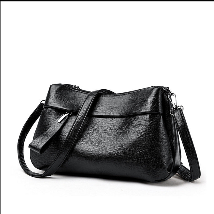 LuxeCarry™ | Timeless Leather Crossbody Bag