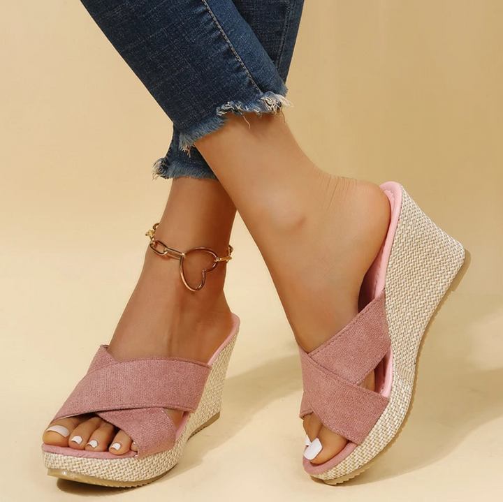 Elara™ Chic Wedge Sandals