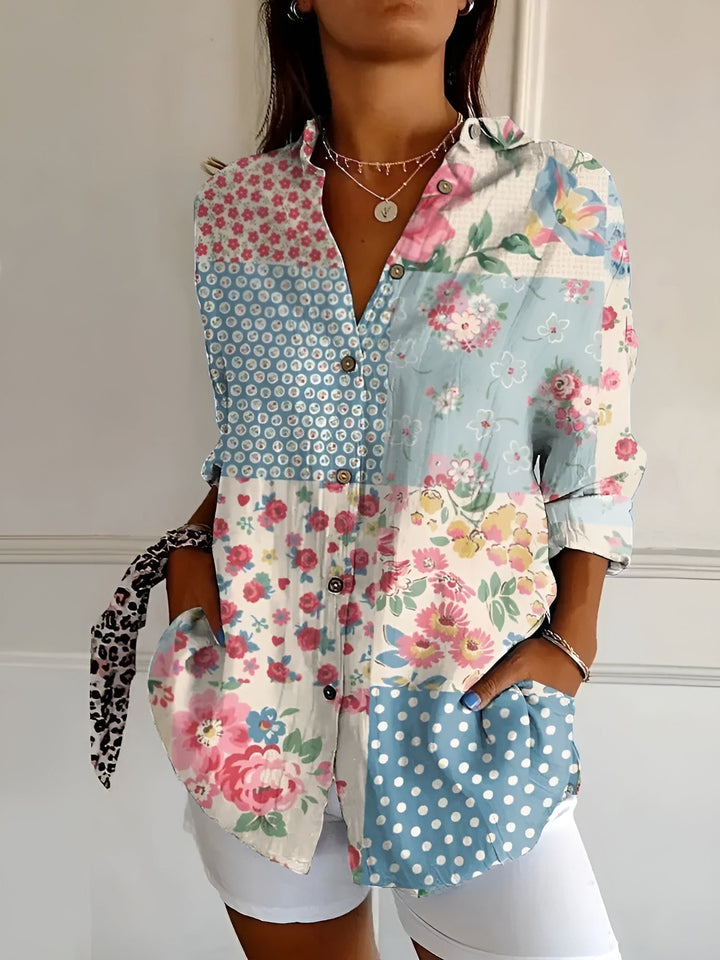 Blossom Breeze™ | Chic Floral Shirt