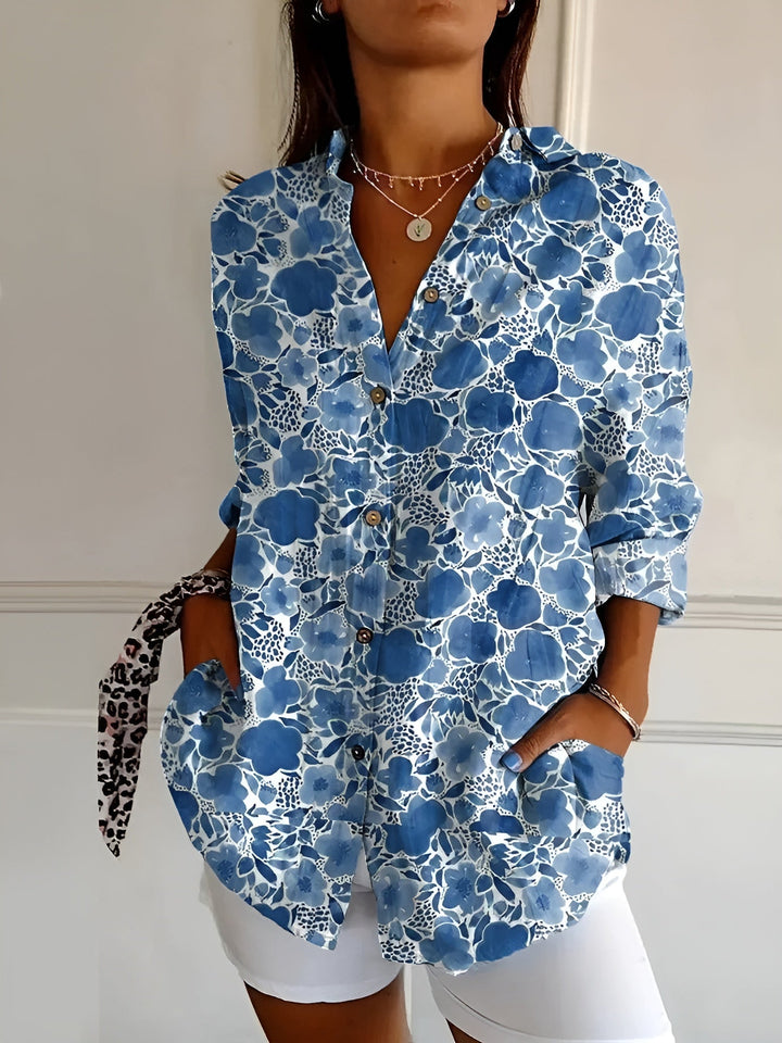 Blossom Breeze™ | Chic Floral Shirt