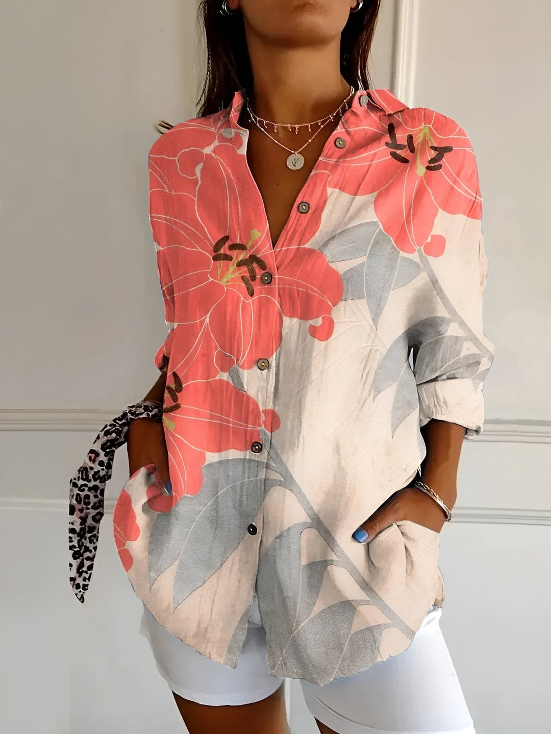 Blossom Breeze™ | Chic Floral Shirt