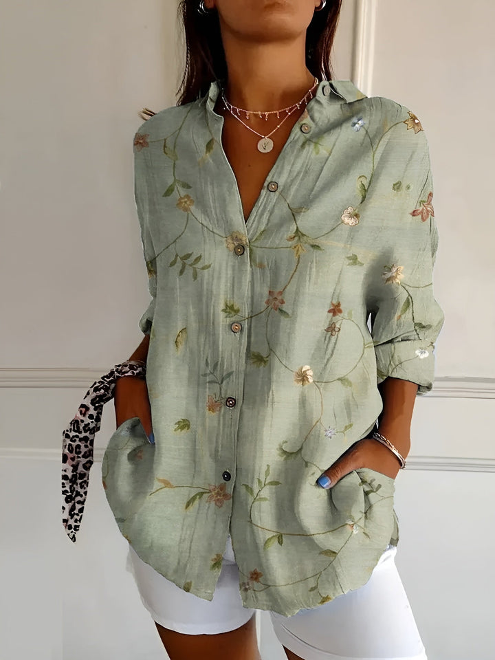 Blossom Breeze™ | Chic Floral Shirt