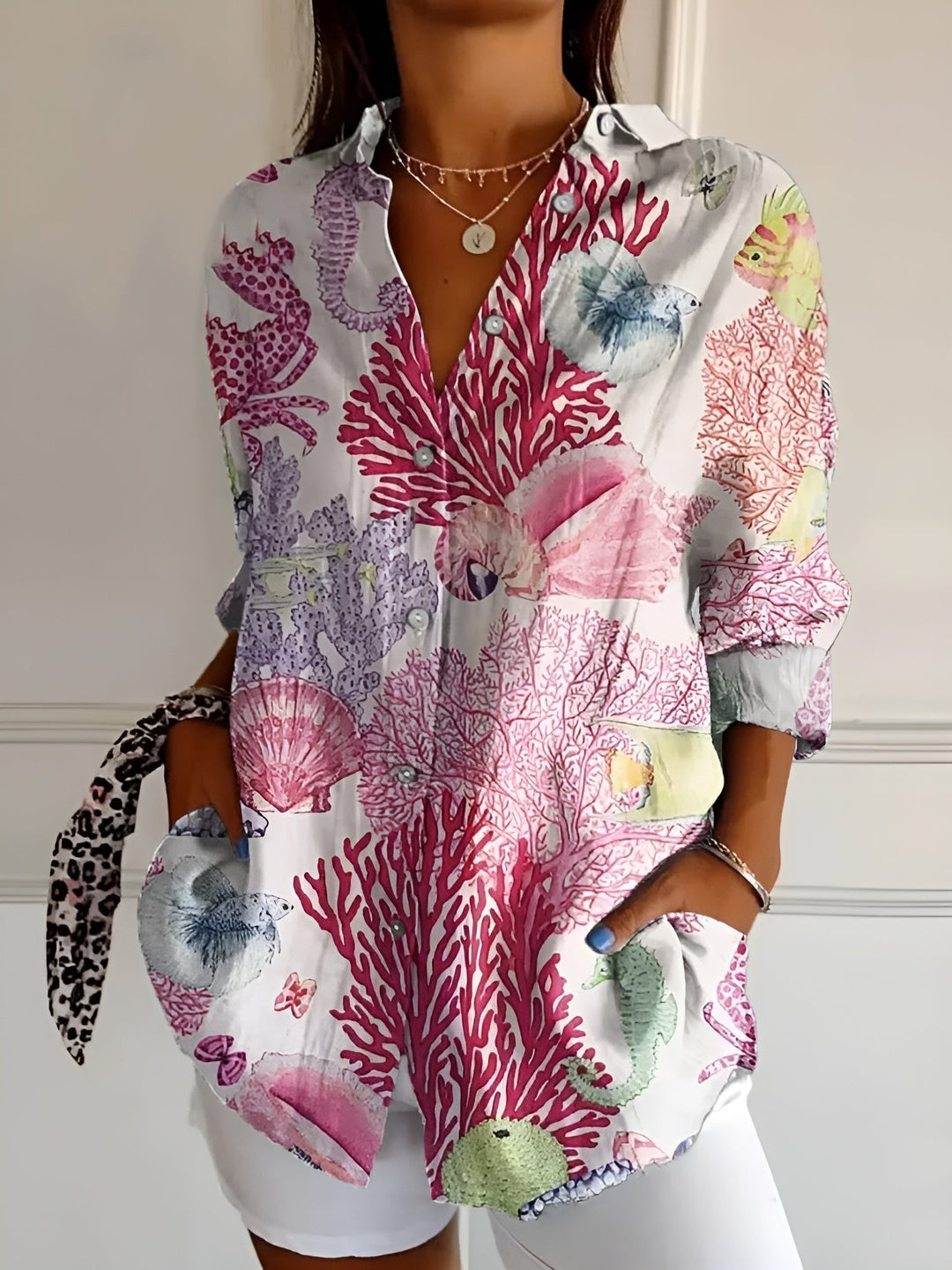 Blossom Breeze™ | Chic Floral Shirt